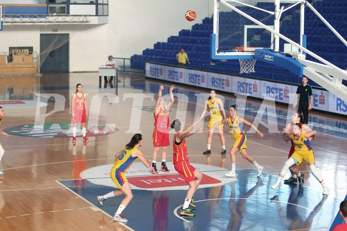 FIBA Europe EC U20 Women Division B Romania vs Montenegro