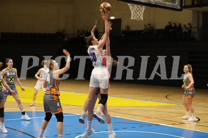 27.02.2022, Basketball Damen Superliga 2021/22, Grunddurchgang, 13.Runde,  
UBSC-DBBC Graz vs. BK Duchess
