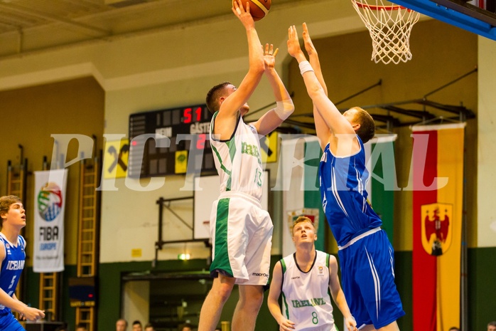 FIBA U18 European Championship Men 2015 DIV B Team Ireland vs Team Iceland 