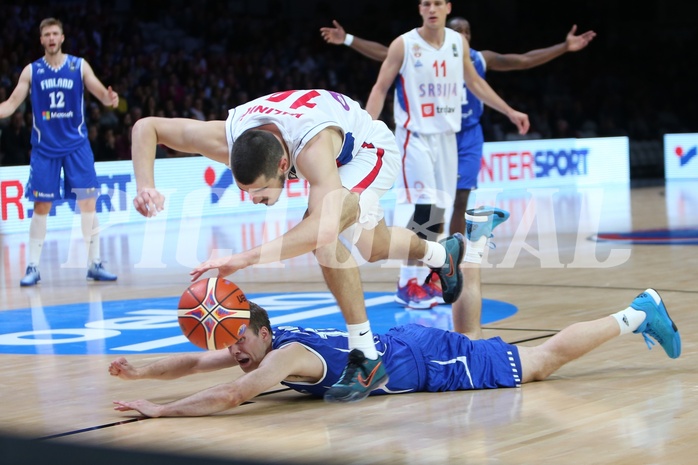 Basketball Eurobasket 2015  Team Serbia vs. Team Finland


