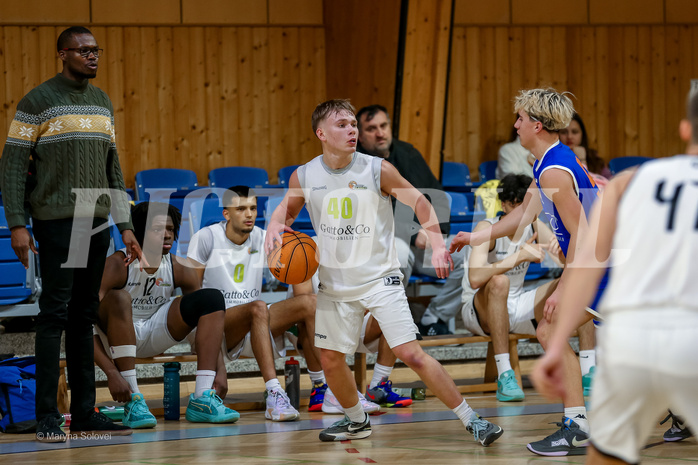 12.01.2025 Österreichischer Basketballverband 2024/25, SLMU19, Basket Flames WAT vs. BBU Salzburg