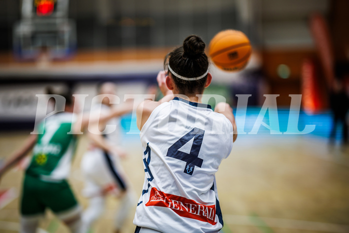 Basketball, Win2Day Basketball Damen Superliga 2023/24, Grunddurchgang 8.Runde, Vienna Timberwolves, UBI Graz, Magdalena Schmidt (4)