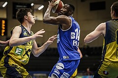 Basketball, ABL 2018/19, Grunddurchgang 36.Runde, UBSC Graz, Oberwart Gunners, Christopher Tawiah (14)