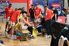 Basketball Superliga 2024/25, Playoff, Viertelfinale Spiel 3, Flyers Wels vs BBC Nord Dragonz,
