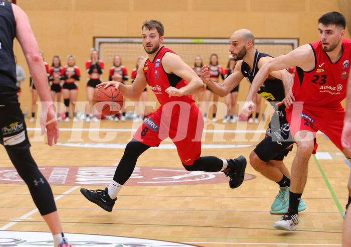 Basketball Zweite Liga 2022/23, Playoff, Semifinale Spiel 1 Mistelbach Mustangs vs. Mattersburg Rocks


