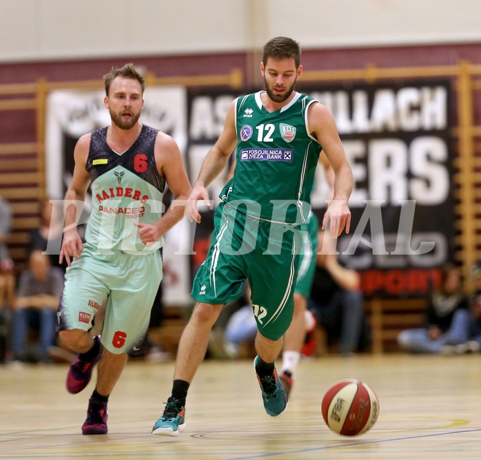 Basketball 2.Bundesliga 2016/17 Grunddurchgang 1.Runde Villach Raiders vs KOS Celovec