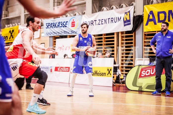 Basketball, ABL 2018/19, CUP Achtelfinale, UBC St. Pölten, Oberwart Gunners, Hannes Ochsenhofer (9)