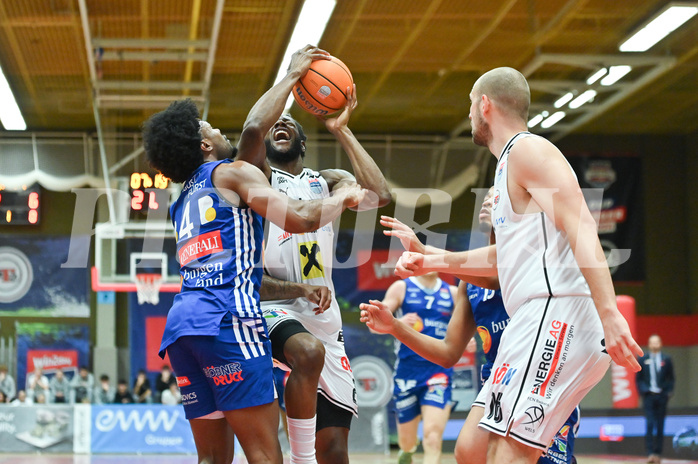 Basketball, Superliga 2024/25, Grunddurchgang 12.Runde, Flyers Wels vs. Oberwart Gunners,
