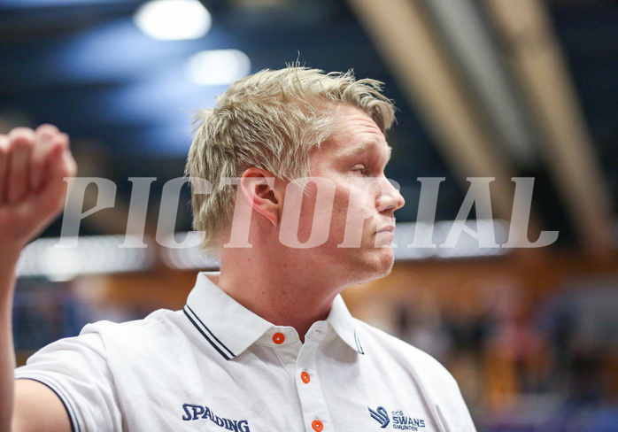 Basketball Superliga 2022/23, Grunddurchgang 17.Runde Gmunden Swans vs. BC Vienna