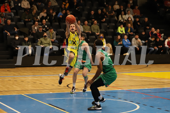 Basketball Superliga 2021/22, Grunddurchgang 15. Runde, UBSC Graz vs. Kapfenberg Bulls