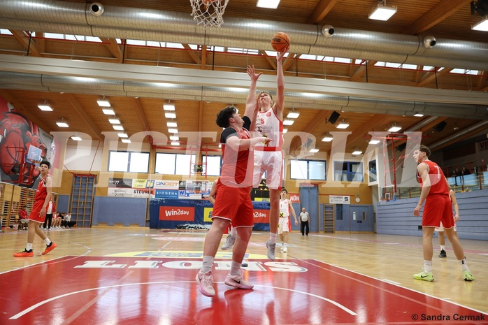 Basketball Superliga 2024/25, SLMU19 Traiskirchen Lions Academy vs. SG Salzkammergut



