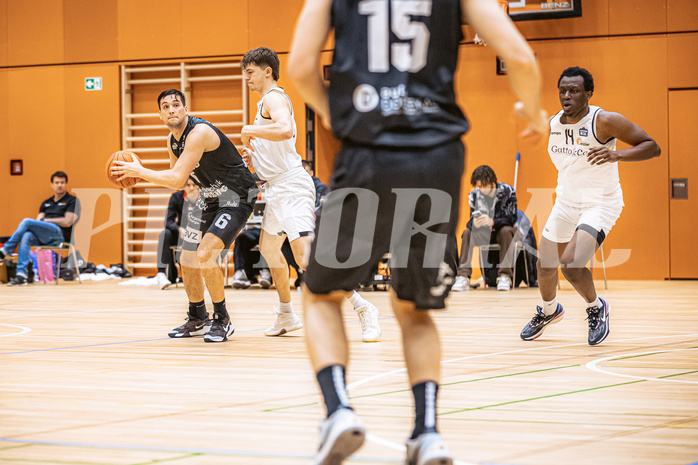 Basketball, Basketball Zweite Liga 2022/23, Grunddurchgang 19.Runde, Basket Flames, Güssing Blackbirds, Thomas Knor (6)