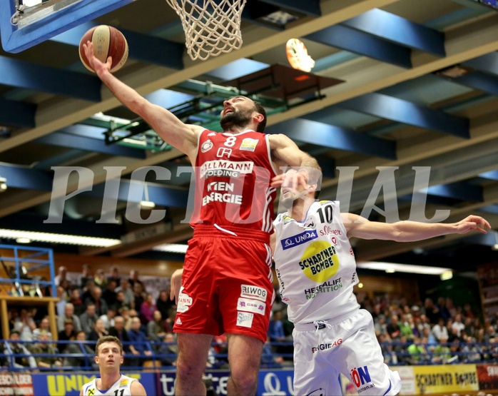 Basketball ABL 2016/17, Grunddurchgang 23.Runde Gmunden Swans vs. BC Vienna