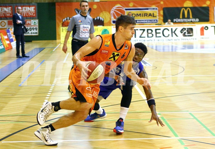 Basketball ABL 2015/16 Grunddurchgang 8.Runde  Fürstenfeld Panthers vs Oberwart Gunners

