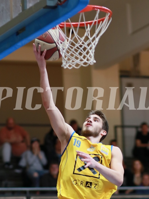 Basketball ABL 2016/17 Grunddurchgang 28.Runde UBSC Graz vs. F