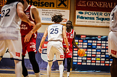 Basketball, win2day Basketball Superliga 2024/25, Grunddurchgang Runde 21, BBC Nord Dragonz, BC Vienna, Juwan Perdue (0)