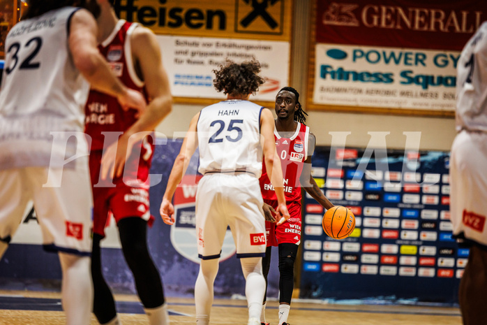 Basketball, win2day Basketball Superliga 2024/25, Grunddurchgang Runde 21, BBC Nord Dragonz, BC Vienna, Juwan Perdue (0)