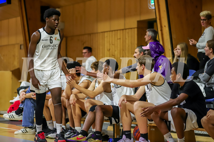 20.10.2024 Österreichischer Basketballverband 2024/25, SLMU16,Basket Flames vs. UBSC Graz

