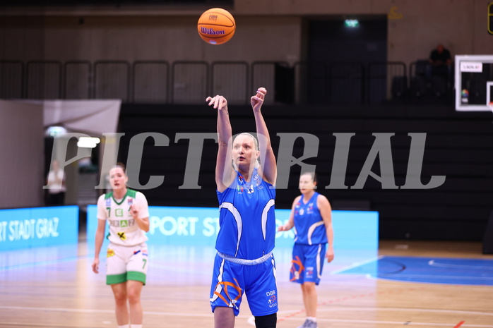 22.12.2024, Graz, Raiffeisen Sportpark, Basketball Damen Superliga 2024/25, Grunddurchgang, 10.Runde, UBI Holding Graz vs. DBB Wels