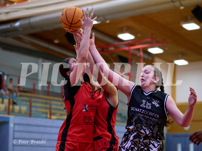 Basketball Superliga 2024/25, SLMU16 Traiskirchen Lionesses vs. VKL Vikings Kammer


