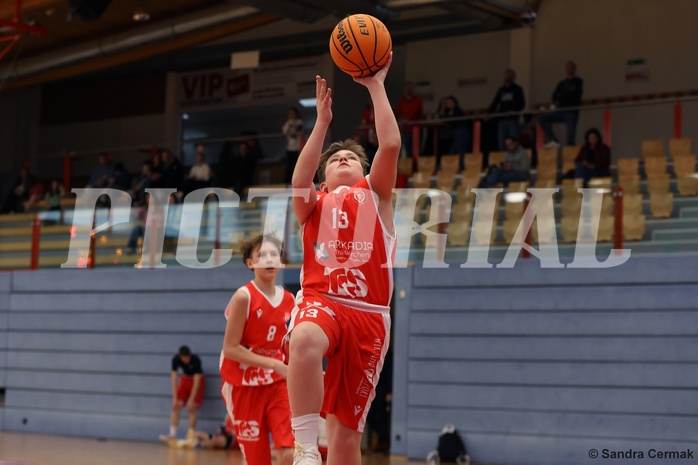 Basketball Superliga 2024/25, SLMU14 Traiskirchen Lions Academy vs. ATSE Graz