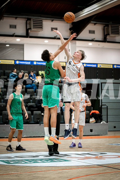 29.03.2025 Österreichischer Basketballverband 2024/25, SLMU16, Basket Dukes vs. KOS Celovec