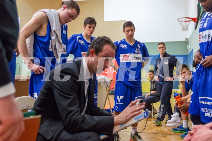 Basketball ABL 2015/16 Grunddurchgang 20.Runde UBSC Graz vs. Oberwart Gunners