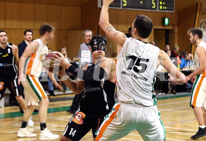 Basketball 2.Bundesliga 2017/18, Grunddurchgang 12.Runde Basketflames vs. Jennersdorf Blackbirds


