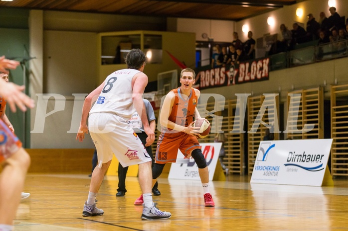 Basketball, 2.Bundesliga, Grunddurchgang 21.Runde, Mattersburg Rocks, Basket 2000 Vienna Warriors, Georg Gentner (13)