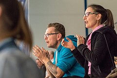 Basketball, ABL 2017/18, Grunddurchgang 25.Runde, Oberwart Gunners, Fürstenfeld Panthers, 