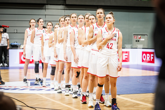 Basketball, FIBA Women´s Eurobasket Qualifiers 2023, , Österreich, Montenegro, Team Austria