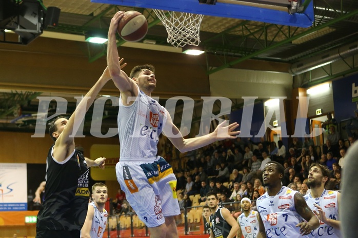Basketball ABL 2015/16 Grunddurchgang 29.Runde Kapfenberg Bulls vs. Traiskirchen Lions