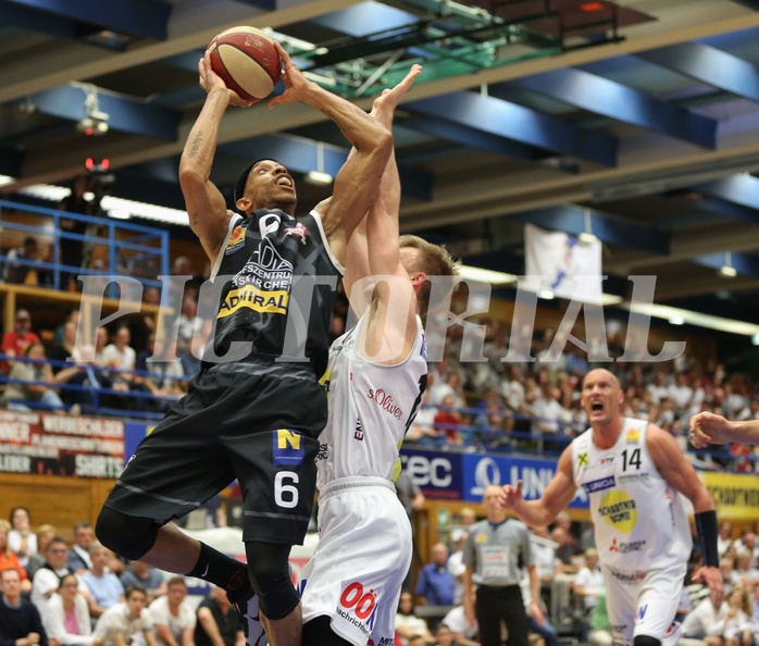 Basketball ABL 2017/18, Playoff HF Spiel 3 Gmunden Swans vs. Traiskirchen Lions