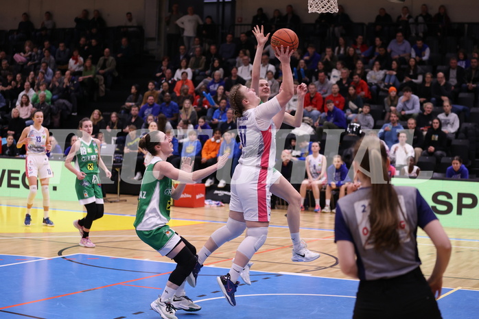 12.03.2023, Graz, Raiffeisen Sportpark, Basketball Damen Superliga 2022/23, Semifinale Spiel 2, UBSC-DBBC Graz vs. UBI Holding Graz,  