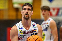 Basketball Superliga 2023/24, Playoff, Viertelfinale Spiel 1 Gmunden Swans vs. Oberwart Gunners