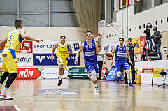 Basketball, Admiral Basketball Superliga 2019/20, Grunddurchgang 15.Runde, SKN St. Pölten Basketball, Oberwart Gunners, Georg Wolf (10)