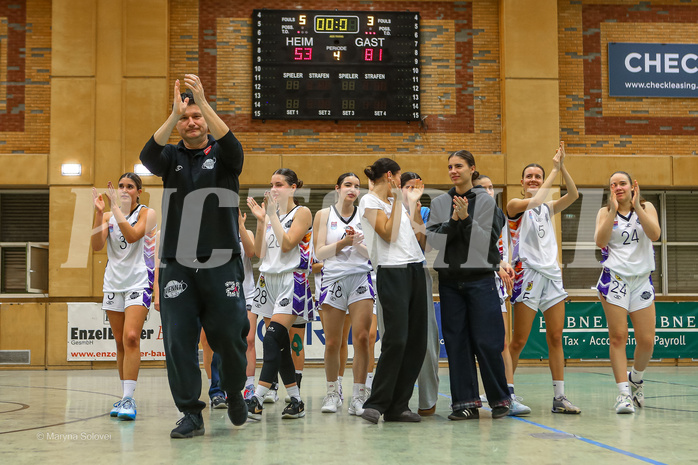 Basketball Damen Supercup 2024/25, 2.Runde Vienna United vs. Basket Flames


