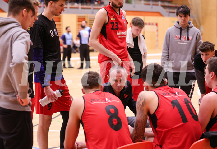 Basketball Zweite Liga 2022/23, Grunddurchgang 16.Runde Mistelbach Mustangs vs. Vienna United