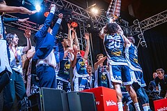 Basketball, Win2Day Superliga 2022/23, Playoff, Finale Spiel 4, BC Vienna, Gmunden Swans, 