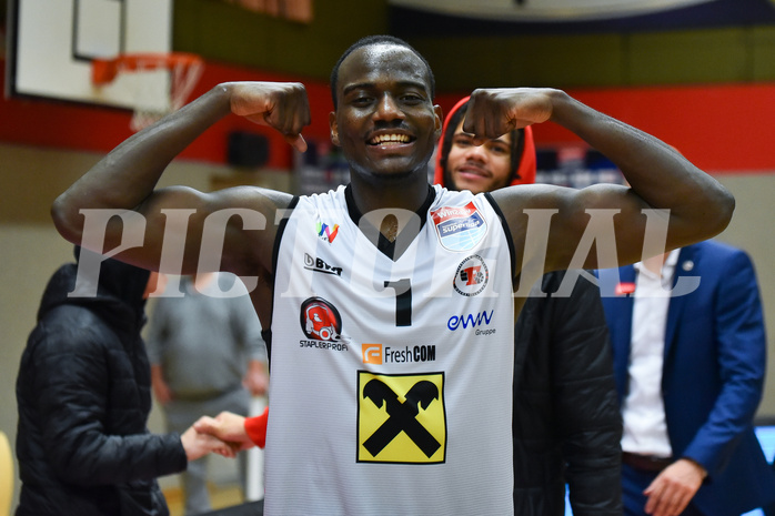 Basketball Superliga 2021/22, Viertelfinale Spiel 2, Flyers Wels vs Swans Gmunden