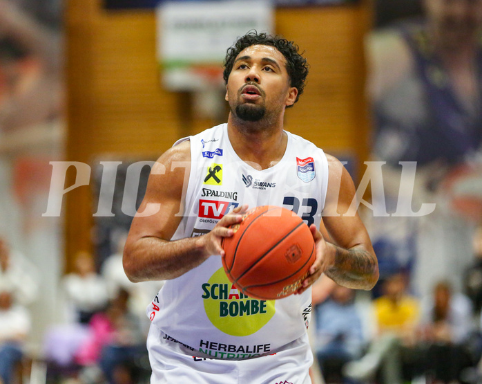 Basketball Superliga 2022/23, 3.Plazierungsrunde Gmunden Swans vs. SKN St. Pölten


