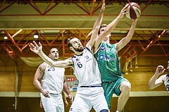 Basketball, 2.Bundesliga, Grunddurchgang 4.Runde, BBC Nord Dragonz, KOS Celovec, Andi Smrtnik (5)
