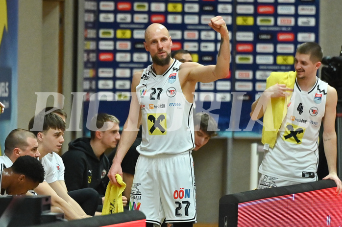 Basketball, Superliga 2024/25, Grunddurchgang 19.Runde, Flyers Wels vs. Klosterneuburg,