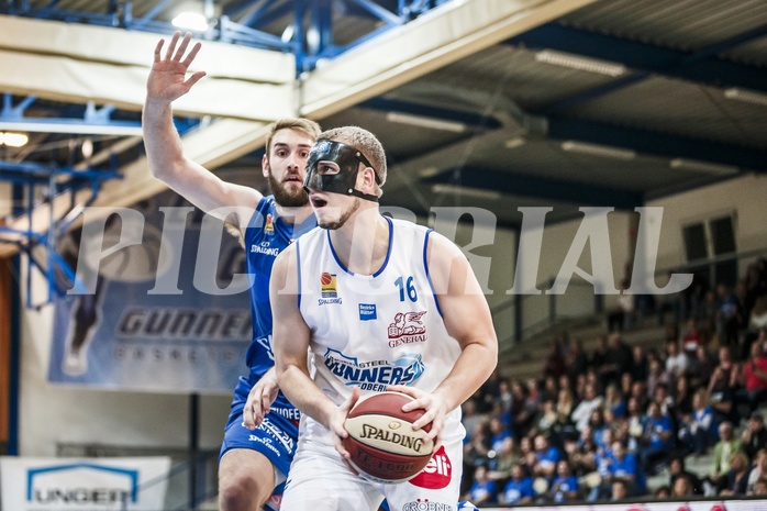 Basketball, ABL 2018/19, Grunddurchgang 7.Runde, Oberwart Gunners, Kapfenberg Bulls, Renato Poljak (16)