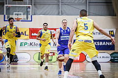 Basketball, Admiral Basketball Superliga 2019/20, Grunddurchgang 15.Runde, St. Pölten, Oberwart Gunners, Sebastian Käferle (7)