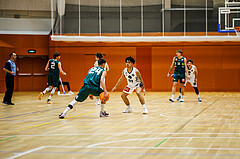 Basketball, Basketball Zweite Liga 2024/25, Grunddurchgang 12.Runde, Vienna Timberwolves, Dornbirn Lions, Eduard Nogues (24), Dean-Leon Cantor (19)