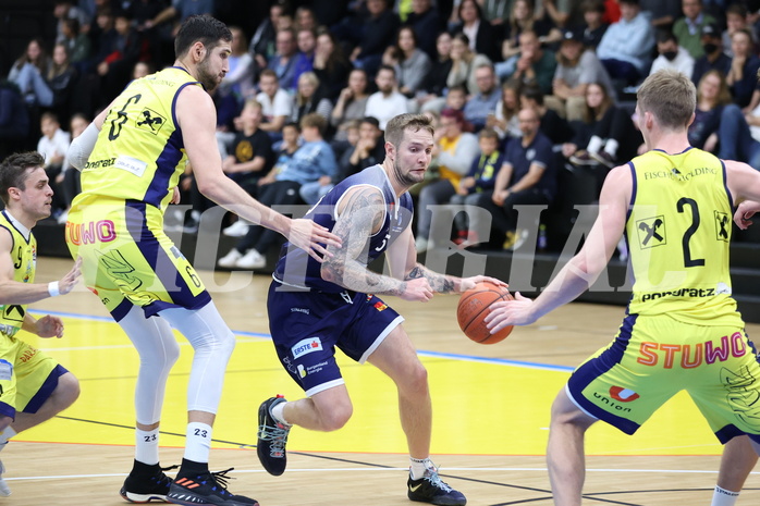 23.10.2022, Graz, Raiffeisen Sportpark Graz, Basketball Superliga 2022/23, Grunddurchgang, Runde 4, UBSC Raiffeisen Graz vs. BBC Nord Dragonz