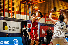 Basketball, win2day Basketball Superliga 2023/224, Grunddurchgang Runde 22, BBC Nord Dragonz, BC Vienna, Davor Konjevic (31)