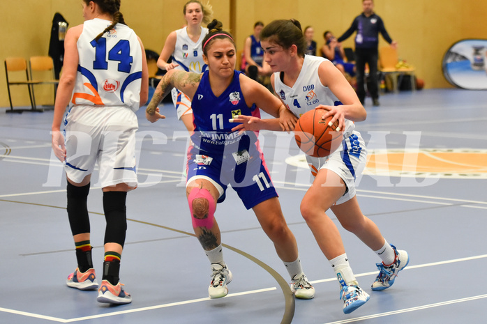 Basketball Superliga 2021/22, Grunddurchgang14.Runde,
DBB LZ OÖ vs DBBC Graz