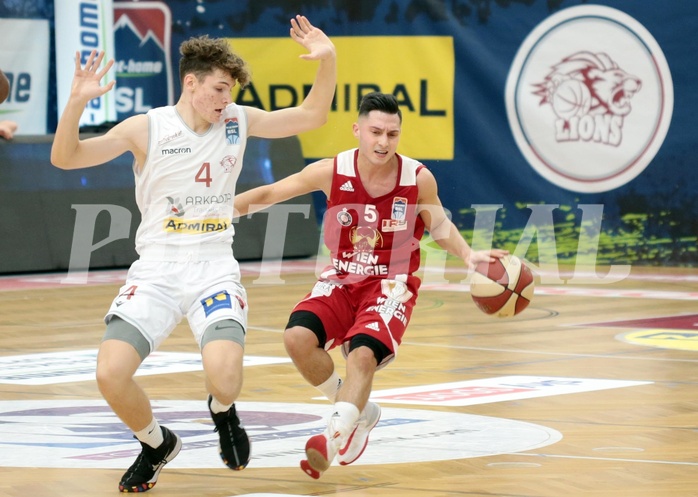 Basketball Superliga 2020/21,  Grunddurchgang 4.Runde, Traiskirchen Lions vs. BC Vienna